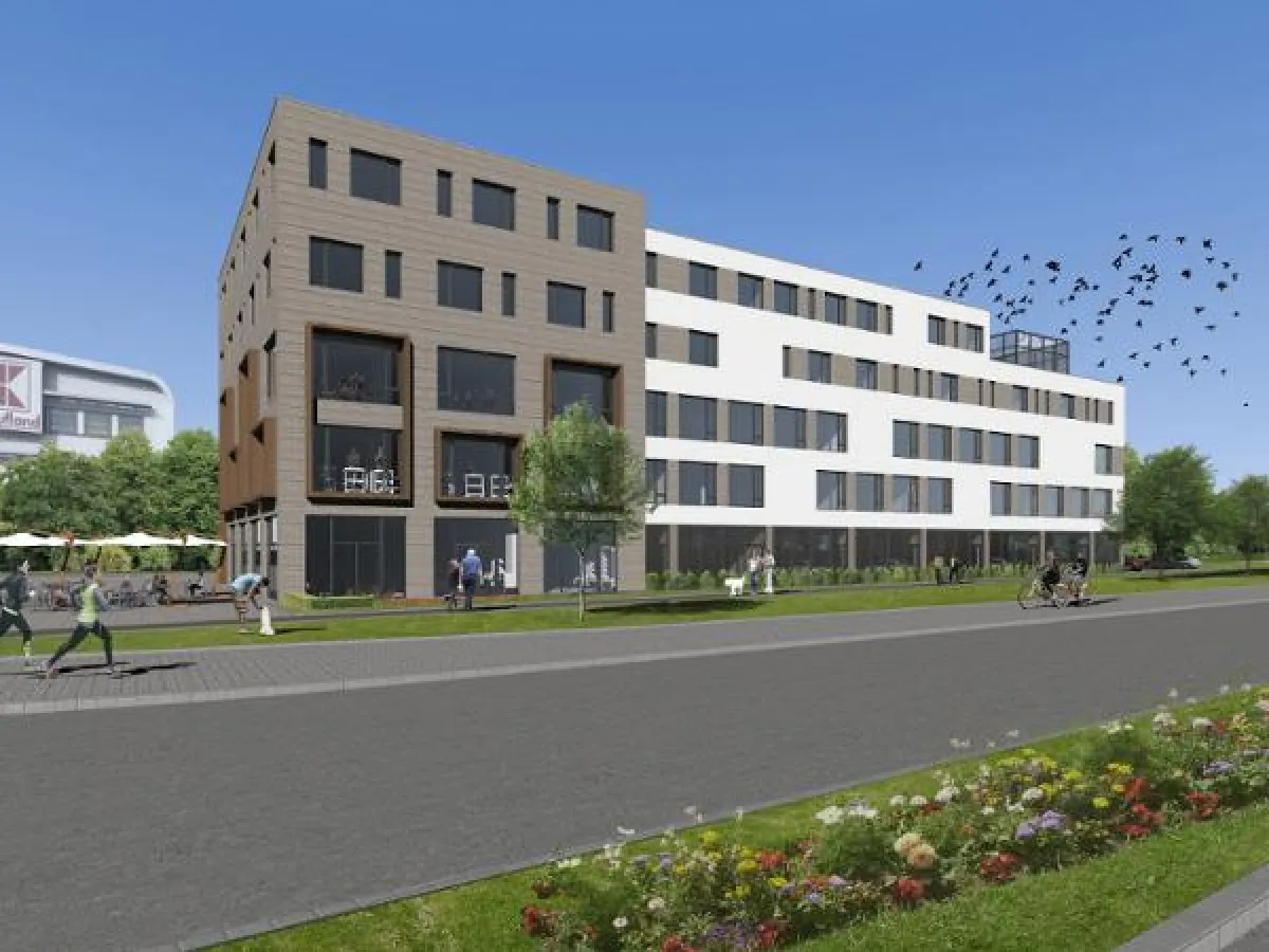 Das Gesundheitszentrum Südstadt in Rostock.