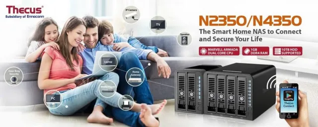 Bild: Thecus N2350 und N4350 – Preisgünstige NAS jetzt weltweit verfügbar
