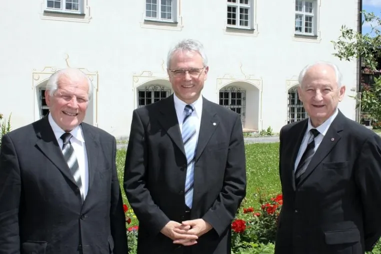 Bild: Dreifaches Priesterjubiläum im Kloster Benediktbeuern