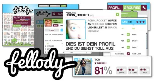 Bild: Züricher Flirt- und Datingseite fellody.com ist online – mit dem gemeinsamen Musikgeschmack auf Tuchfühlung