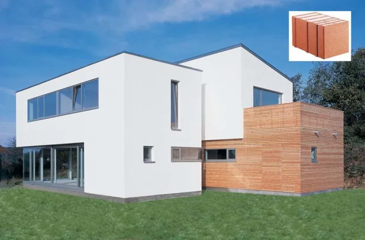 Bild: Ziegel für mehr als 10 000 Energiesparhäuser