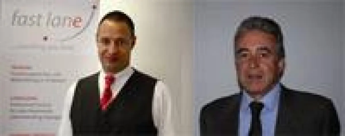 Torsten Poels, Senior Vice President von Fast Lane, Renzo Silvestri, Managing Director GKI S.r.l.