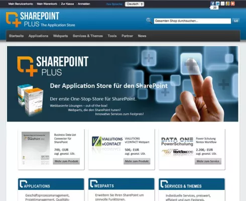 Bild: SharePointPlus begrüßt SharePointBoost als neuen Partner