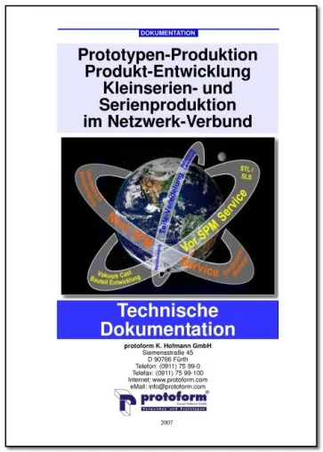 Bild: Neue Technische Dokumentation über Aufbau und Erfahrungen mit Firmennetzwerken