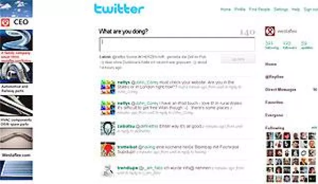 Bild: Microblogging mit Westaflex-Twitter
