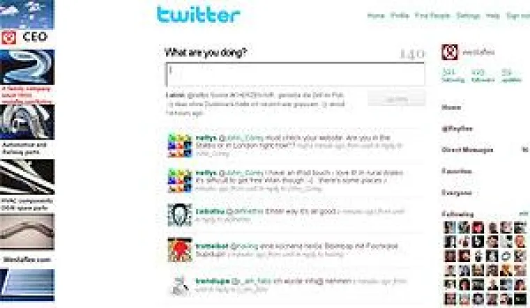 Microblogging mit Westaflex-Twitter Bild: Microblogging mit Westaflex-Twitter