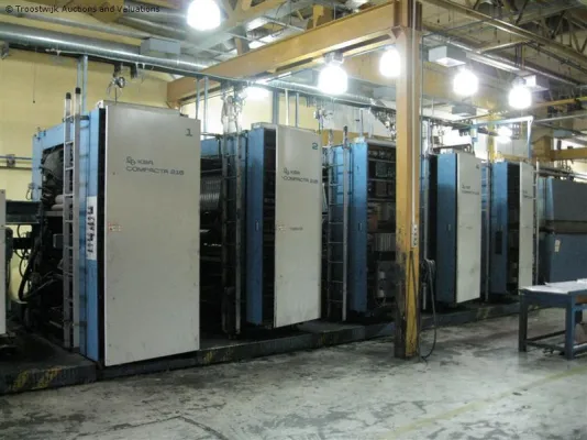 Bild: Freihandverkauf einer Druckmaschine KBA Compacta 216