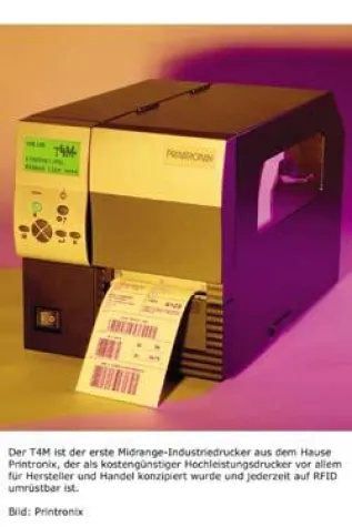 Bild: Printronix auf der CeMAT 2008 - Maßgeschneiderte Drucksysteme für die Intralogistik