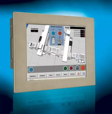 Bild: Robuster IP65 Panel-PC als HMI Lösung