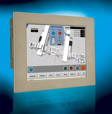 Bild: Robuster IP65 Panel-PC als HMI Lösung