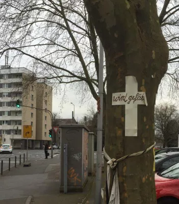 Bild: Köln: Schönhauser Straße: Freier Wähler lehnt „Placebo-Bepflanzung“ ab.