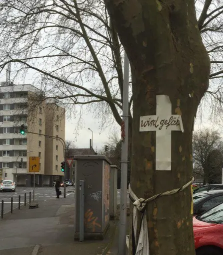 Bild: Köln: Schönhauser Straße: Freier Wähler lehnt „Placebo-Bepflanzung“ ab.