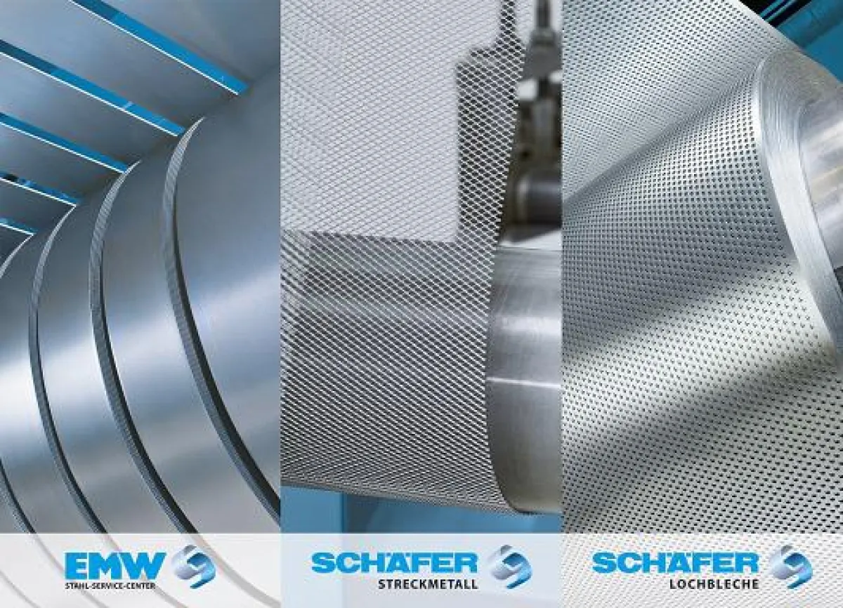 Schaefer EMW, Schaefer Streckmetall, Schaefer Lochbleche Pressemotiv