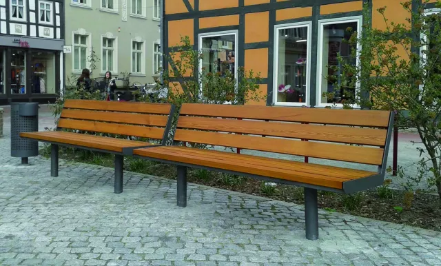 Bild: Stadtmöblierung von HDS - erstklassiges Stadtmobiliar für Parks und Außenanlagen