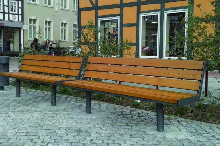 Bild: Stadtmöblierung von HDS - erstklassiges Stadtmobiliar für Parks und Außenanlagen