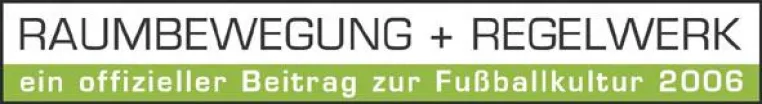 ICON GmbH erläutert im Rahmen der Ausstellung „Raumbewegung + Regelwerk“ das Regelwerk des Fußballs Bild: ICON GmbH erläutert im Rahmen der Ausstellung „Raumbewegung + Regelwerk“ das Regelwerk des Fußballs