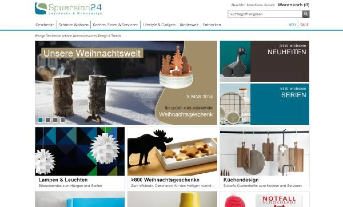 Redesign von Spuersinn24