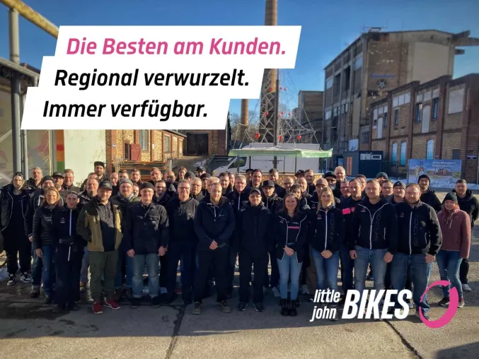 Little John Bikes. Einfach kein Fahrradhändler. Mit geschärfter Vision und Mission klar auf Wachstumskurs. Bild: Little John Bikes. Einfach kein Fahrradhändler. Mit geschärfter Vision und Mission klar auf Wachstumskurs.
