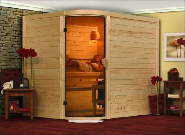 Bild: Sauna in Miet- oder Eigenwohnung? Platz ist in der kleinsten Hütte
