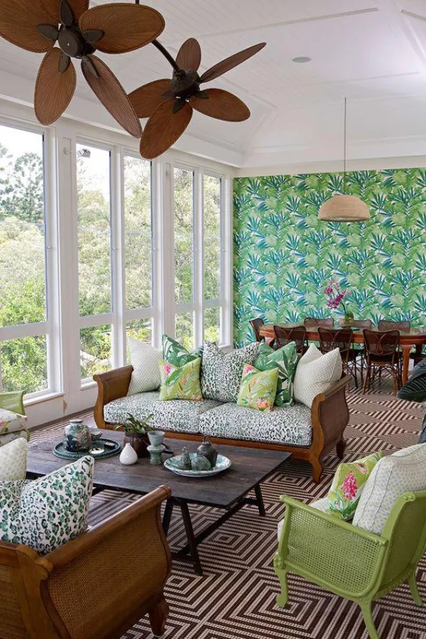 Ventilatoren im tropischen Stil in grosser Auswahl bei Casa Bruno