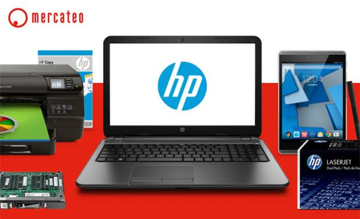Hewlett-Packard mit Markenwelt auf B2B-Marktplatz Mercateo [Bildquelle: Mercateo]