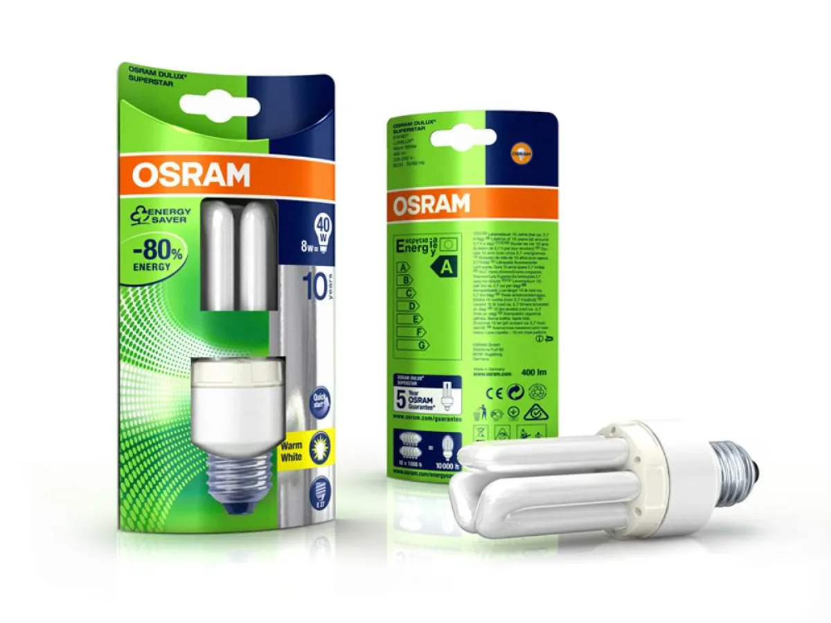 Das prämierte Design der OSRAM Energiesparlampen von Lothar Böhm