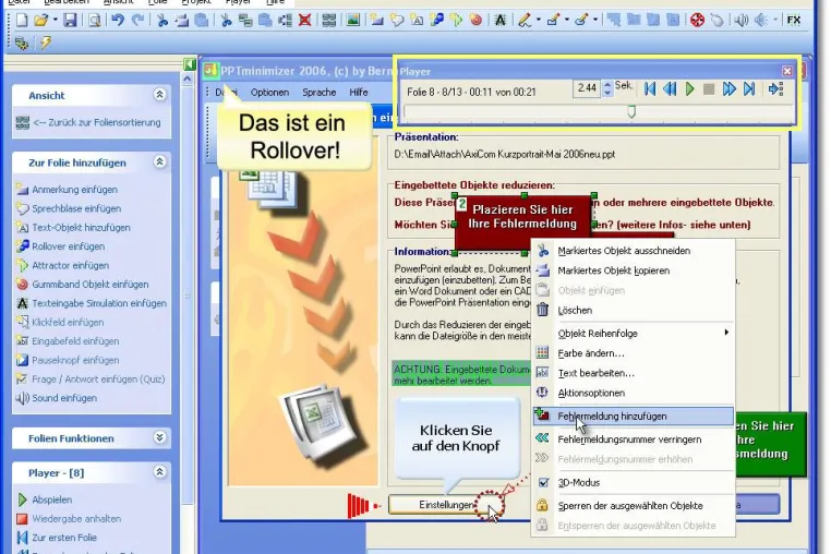 Bild: TurboDemo neue Version 7.5