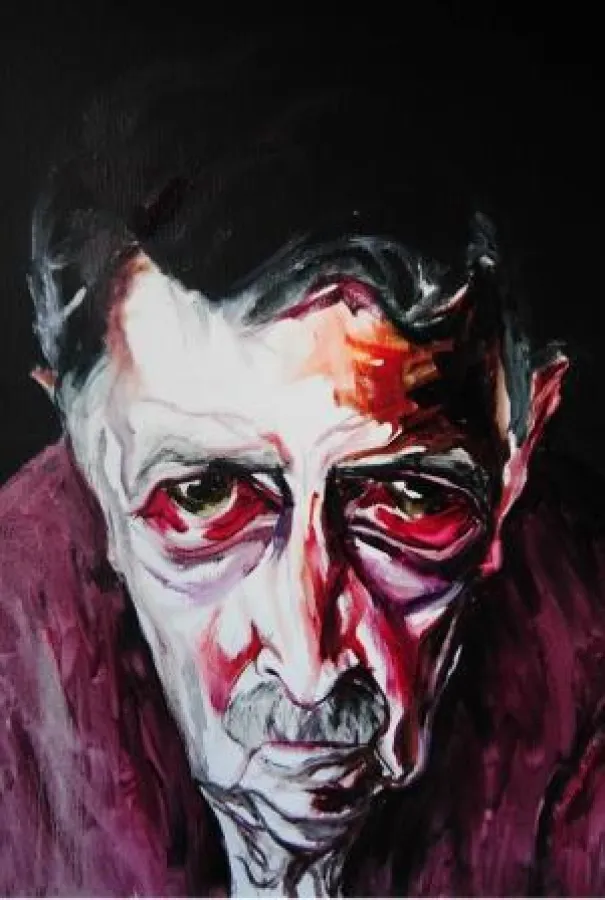 Victor Dolz, Selbstportait, 100 x 70 cm, 2006 ©Victor Dolz 100 kubik. 2014