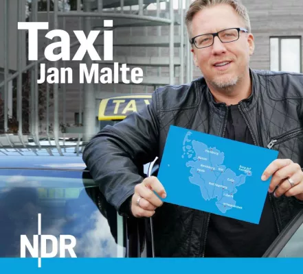 Bild: NDR Welle Nord “Taxi Jan Malte” in Lübeck 21.September 2016