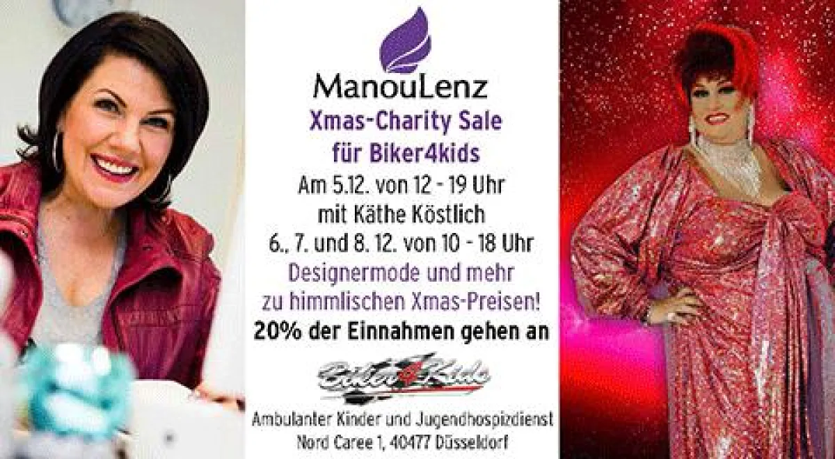 Charity Xmas Sale zugunsten von Biker4Kids