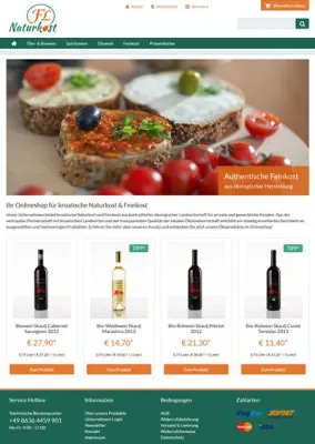 Neu: Online Shop für ökologische kroatische Naturkost Bild: Neu: Online Shop für ökologische kroatische Naturkost