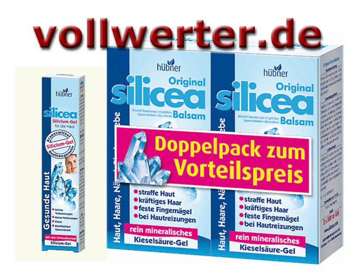 Silicea Silicium-Gel von Hübner ab sofort im Reformhaus Online-Shop  erhältlich - openPR