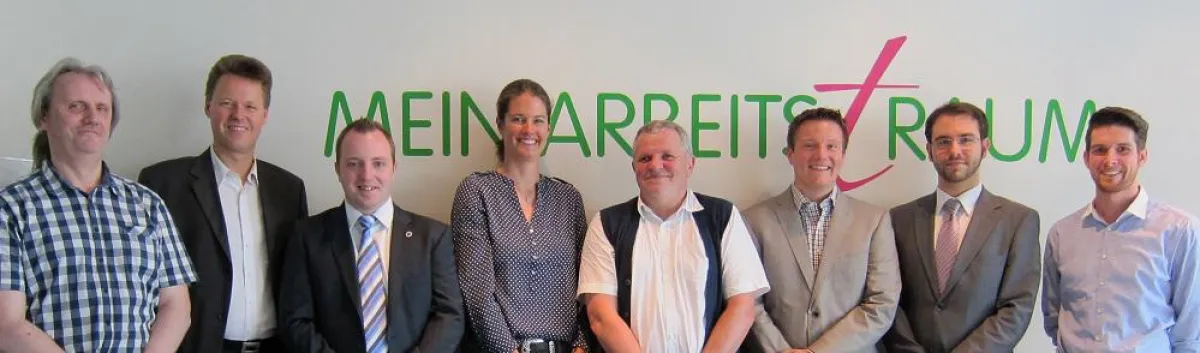 Stüber, Weber, Rüffer, Schmid, Illichmann, Bohn, Schwend, Berner (v.l.)