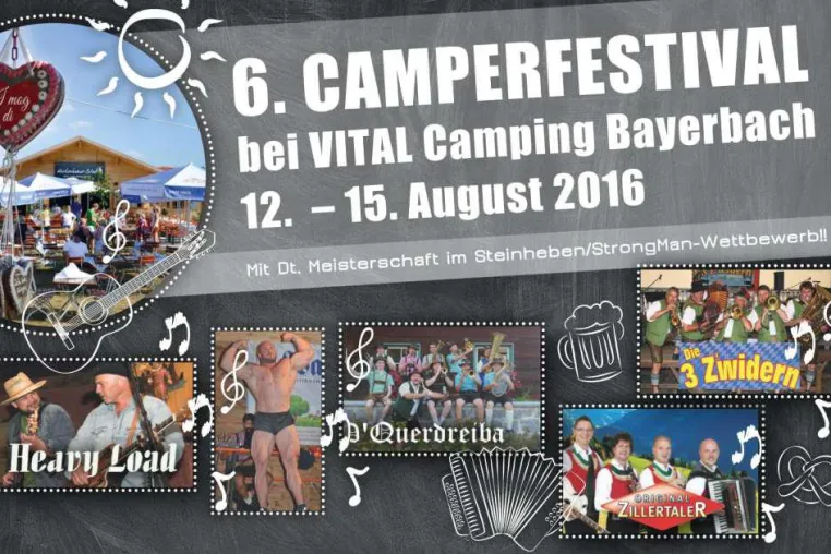 Bild: Bärenstarkes Programm beim Camperfestival in Bayerbach