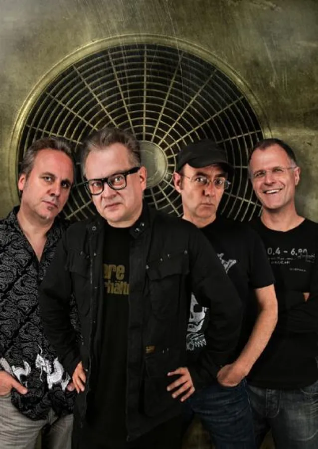 Heinz Rudolf Kunze, 2. von links, wird mit Martin Huch, Heiner Lürig und Matthias Ulmer den Fans in Lengerich ein Konzert-Highlight bieten. (Foto: Veranstalter)