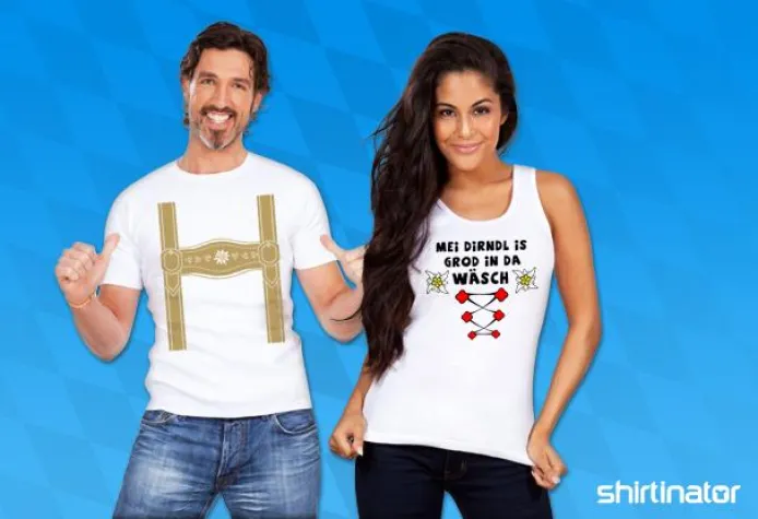 Bild: Mit Shirtinator zum individuellen Wiesn Outfit