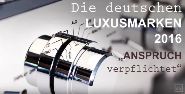 Bild: Film ab! Der Trailer zur Studie „Die deutschen Luxusmarken 2016“