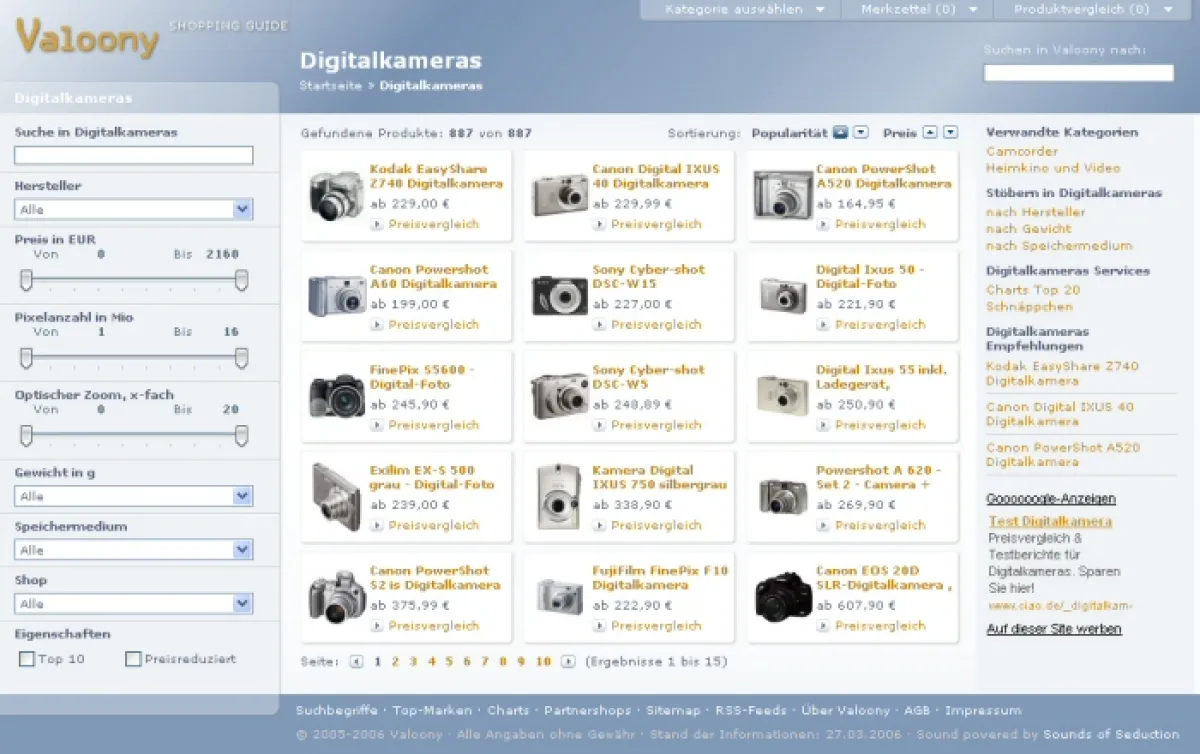 www.valoony.de : Die neue Generation des Online-Shoppings