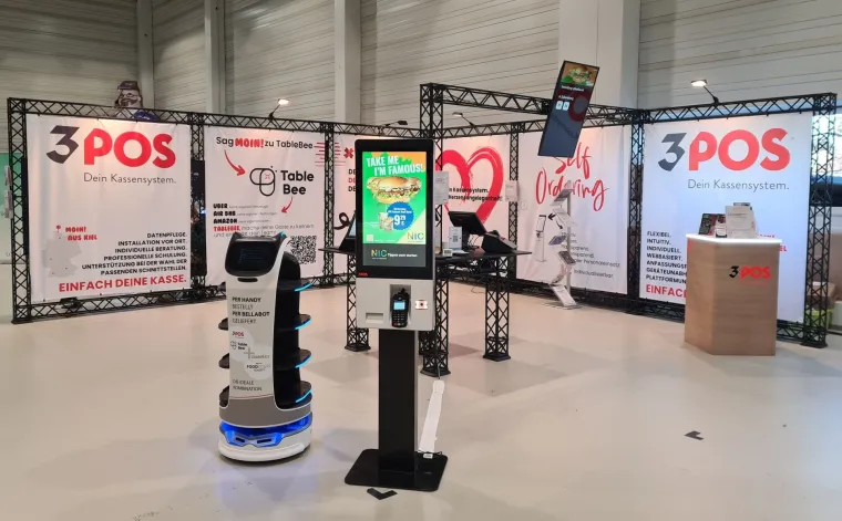 Bild: 3POS GmbH mit Self-Order-Lösungen auf der INTERNORGA 2023
