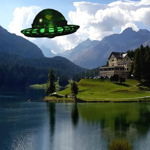 Bild: Flucht aus der angstbeladenen Realität am 'Tag der UFOs' (2. Juli)?