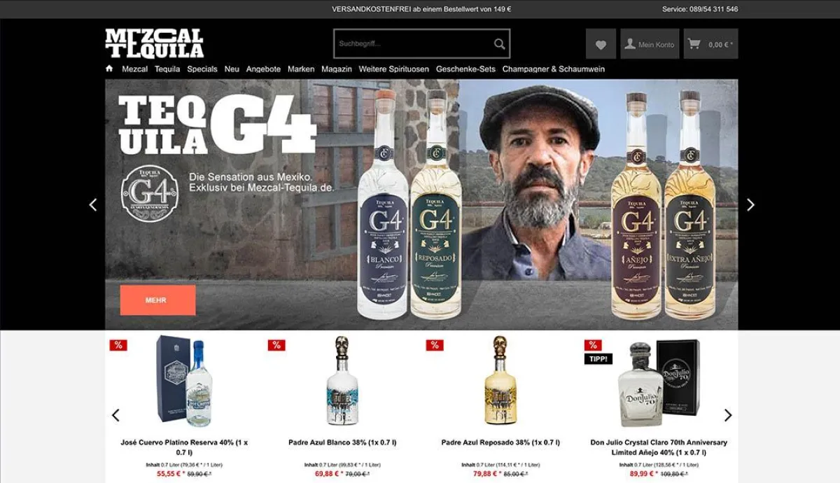 Mezcal-Tequila Online Shop
