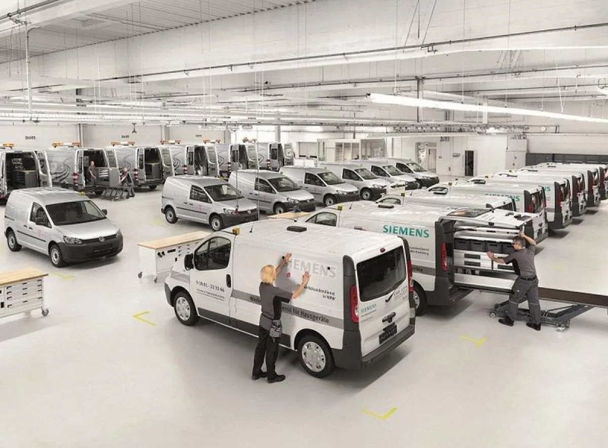 Fahrzeugeinbaucenter in Gaildorf, nach der Erweiterung in 2012