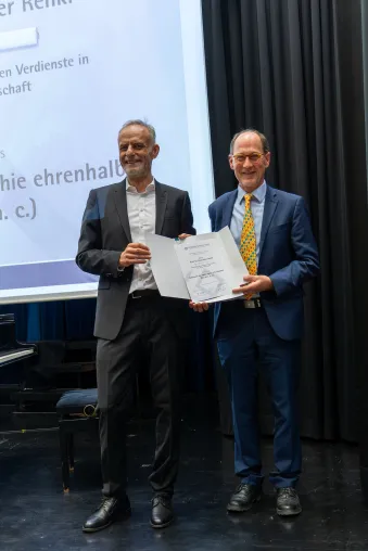 Bild: Pädagogische Hochschule Freiburg verleiht die Ehrendoktorwürde an Prof. Dr. Alexander Renkl, Universität Freiburg