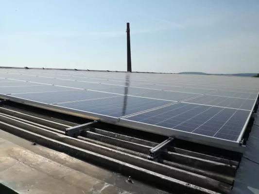 Bild: Erstes Photovoltaik Großprojekt der Sun Contracting AG in Deutschland nimmt den Betrieb auf