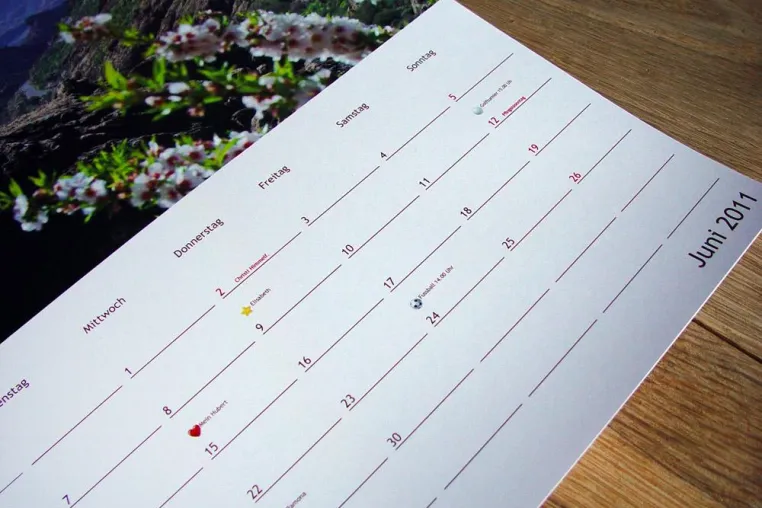 Bild: Fotokalender.com bietet einzigartiges Termin-Tool