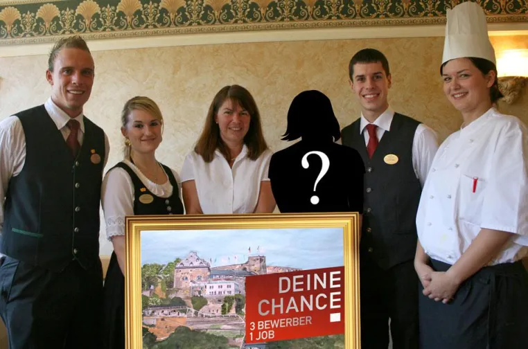 Das Romantik Hotel Schloss Rheinfels sucht den Super-Azubi, für eine Ausbildungsstelle im Hotelfach Bild: Das Romantik Hotel Schloss Rheinfels sucht den Super-Azubi, für eine Ausbildungsstelle im Hotelfach