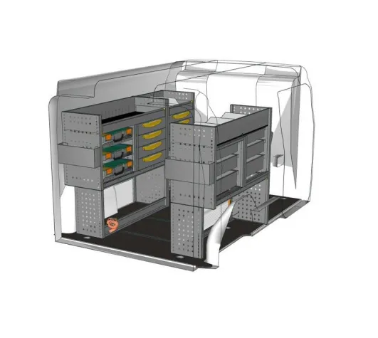 Bild: Bei den Servicefahrzeugen verlässt sich ein berühmter Aufzughersteller auf StoreVan