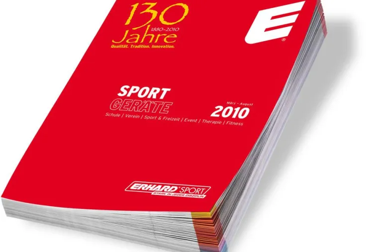 Bild: 130 Jahre Qualität, Tradition, Innovation - Extra starker Erhard Sport Katalog zum Firmenjubiläum