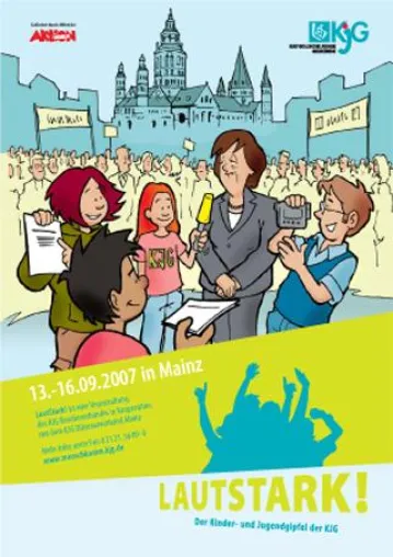 Bild: Kindergipfel \"LautStark!\" der KJG vom 13.-16.9. in Mainz mit Politikern aus Bundes- und Landtag