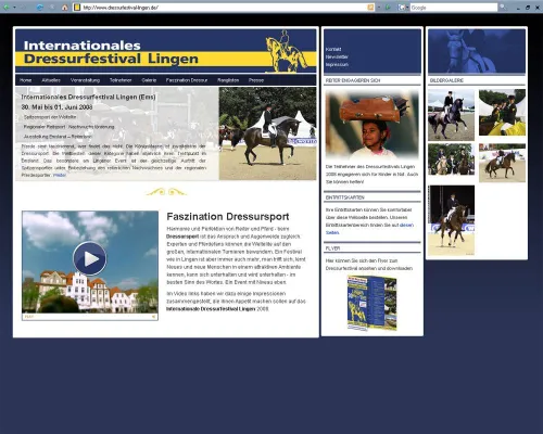 Bild: Internationales Dressurfestival Lingen - Neue Optik für einen Klassiker